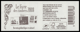 Carnet Marianne D' Yseult YZ - Couverture Le Livre Des Timbres 2018 - Ohne Zuordnung