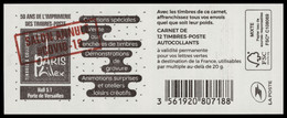 Carnet Marianne D' Yseult YZ - Couverture 50 Ans De L'imprimerie Des Timbres-poste Avec Salon Annulé Covid -19 - Ohne Zuordnung