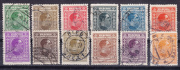 Yugoslavia Kingdom 1926 Mi#188-199 Used - Oblitérés