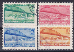 Yugoslavia Republic, Danube Conference 1948 Mi#548-551 Used - Used Stamps