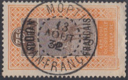 Soudan Français 1920-1944 - Mopti Sur N° 33 (YT) N° 33 (AM). Oblitération De 1932. - Sin Clasificación