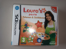 Game Nintendo Ds  Laura's Passie  Tekenen En Schilderen - Sega