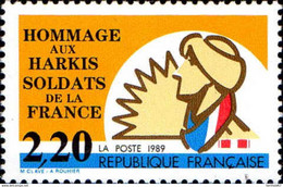 "Hommage Aux Harkis - Soldats De La France" 1989 - 2613 - Ongebruikt