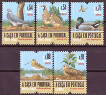 Portugal 2021 -  Birds - Hunting In Portugal -MNH- ** Complete Set # Cote €6.25 - Nuovi