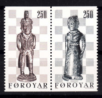Faroe Islands 1983 Mi#82-83 Mint Never Hinged Pair - Faeroër