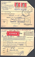 Ca0508  ZAIRE 1973,  Mobutu Stamps On Kisangani Mandat To Limete - Usati