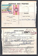 Ce0002 ZAIRE 1976,  Inga Dam & Tellecomunications Stamps On RARE Likata Mandat - Oblitérés