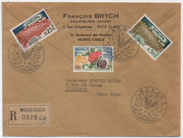 MONACO - MONTE CARLO / 1962 LETTRE RECOMMANDEE POUR LA FRANCE (ref 9141a) - Covers & Documents