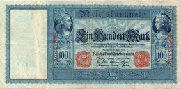 GERMANIA-100 MARK 1910  - P-42/2, Ros:R-43b - 100 Mark