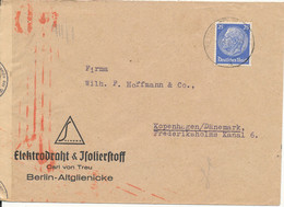Germany Nazi Censored Cover Sent To Denmark Berlin 3-6-1941 - Storia Postale