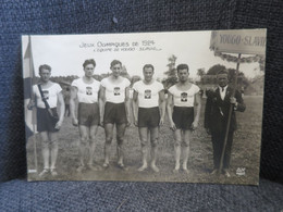 PARIS (75) Jeux Olympiques 1924 Délégation De L'Equipe De YOUGO SLAVIE Yougoslavie - Juegos Olímpicos