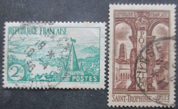 FRANCE N°301 Et 302 Oblitérés - Collections (without Album)