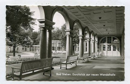 AK 057156 GERMANY - Bad Steben - Durchblick Zur Neuen Wandelhalle - Bad Steben