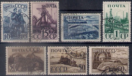 Russia 1941, Michel Nr 786-92, Used - Oblitérés