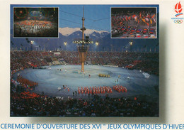 ALBERTVILLE - Cérémonie D'ouverture Des XVIes Jeux Olympiques D'hiver - Albertville