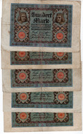 32 - ALLEMAGNE - 14 Billets De 100 Mark - 01.11.1920 - 100 Mark