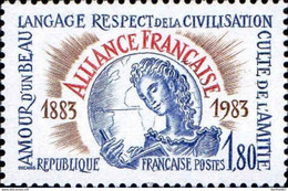 "Centenaire De L'Alliance Française" 1983 - 2257 - Ongebruikt