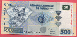 500 Francs 30/06/2013   Neuf 2 Euros - République Démocratique Du Congo & Zaïre