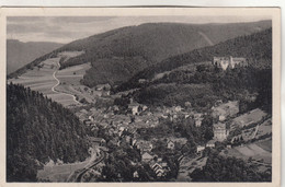 B2436) LEUTENBERG - Thüringen - 1951 - Tolle Alte Ansicht über Häuser Vom Ort ALT ! - Leutenberg