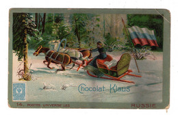 Chromo Chocolat Klaus, Suisse, Postes Universelles, Russie - Other