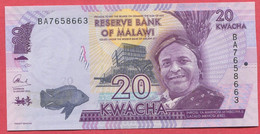 20 Kwacha 01/2014 Neuf 2 Euros - Malawi