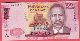 100 Kwacha 1/01/2016 Neuf 2 Euros - Malawi