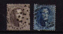 Belgique - Roi - Oblitere - 1849-1865 Medaillen (Sonstige)