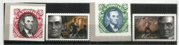 Abraham Lincoln .  4 Timbres Neufs ** Récents - Unused Stamps