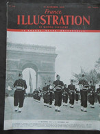 France Illustration N° 214 19 Novembre 1949 France-Cambodge; Tahiti 1949; Conférence De Paris; La France De Demain - Desde 1950