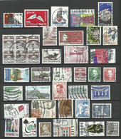 DENMARK Dänemark  - Lot Stamps O - Collections