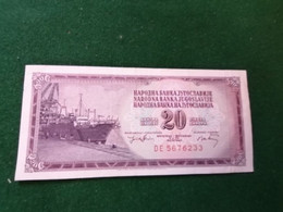Yougoslavie   20 Dinars    TB - Yugoslavia