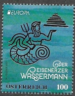 AUSTRIA, 2022, MNH, EUROPA, STORIES AND MYTHS, THE WATERMAN FROM EISENERZ, 1v - UNESCO