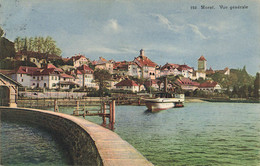 Murten Morat Le Port  Bateau à Vapeur Dampfschiff Sreamer 1913 - Morat