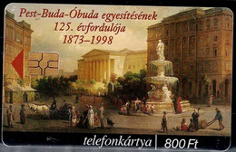 HUNGARY 1998 PHONECARD BUDAPEST USED VF!! - Hungary