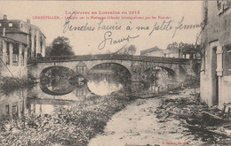 AK Gerbéviller - Le Pont Sur La Mortagne - Poste Militaire 6e Régiment D'Artillerie à Pied - 1915 (60567) - Gerbeviller