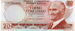 TURCHIA 20 TURKISH LIRASI 1983 P-187b UNC - Turquie