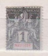 MAYOTTE      N°  YVERT   1  NEUF AVEC CHARNIERES      ( CHARN  03/ 37 ) - Unused Stamps