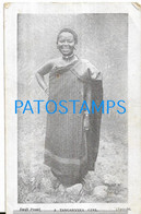 186818 AFRICA KENIA NAIROBI COSTUMES NATIVE TANGANYIKA GIRL POSTAL POSTCARD - Kenya