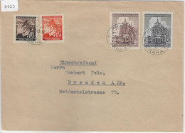 1943 Brief Von Prag To Dresden 27.XII.43 - Briefe U. Dokumente