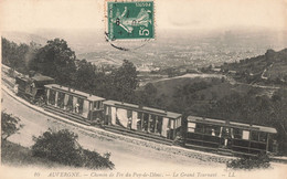 Train Chemin De Fer Du Puy De Dome Le Grand Tournant - Treni