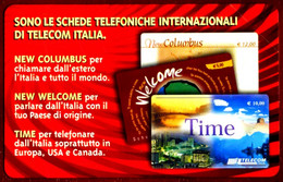 G 1620 122 C&C 3744 SCHEDA TELEFONICA NUOVA MAGNETIZZATA SONO TRE - Public Advertising
