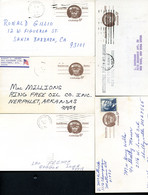 UX58 UPSS S77 Postal Cards Used CT + WI + IA + NY + IL 1971-74 Cat. $5.00 - 1961-80