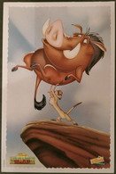 Cartolina Disney PROMO In Giro Per Il Mondo Con Timon E Pumbaa (2) - Autres & Non Classés