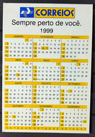 Calendar Correios 1999 Teaching Use Of Zip Code - Other