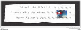 Canada, Fête Des Pères, Father's Day, Oblitération, Postmark - Giorno Della Mamma