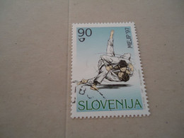 SLOVENIA USED   STAMPS  JUDO - Salto