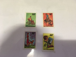 (stamps 28-5-2022) Australia Cinderella - 4 Mint Stamps - Hutt River Province - Cinderella