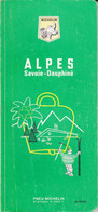 P-GF-FO-22-810 : CARTE MICHELIN  GUIDE VERT ALPES SAVOIE DAUPHINE 24° EDITION - Michelin (guides)