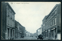 CPA - Carte Postale - Belgique - Hannut - Rue De La Station - 1910 (CP20457OK) - Hannuit