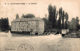 N°93582 -cpa Arcis Sur Aube -le Moulin- - Moulins à Eau